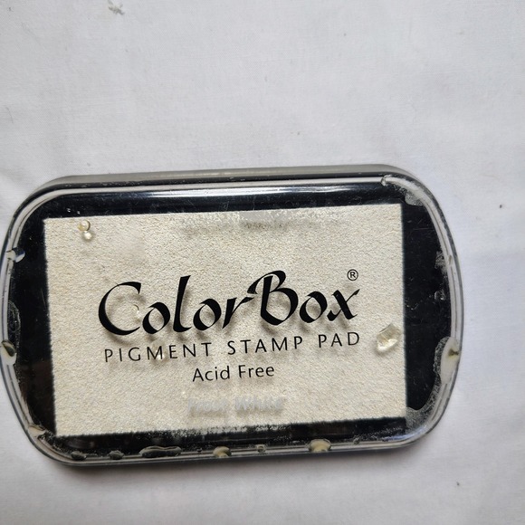 Other - ColorBox Pigment Stamp Pad Frost White Acid‎ Free Crafting Scrapbooking Ink New